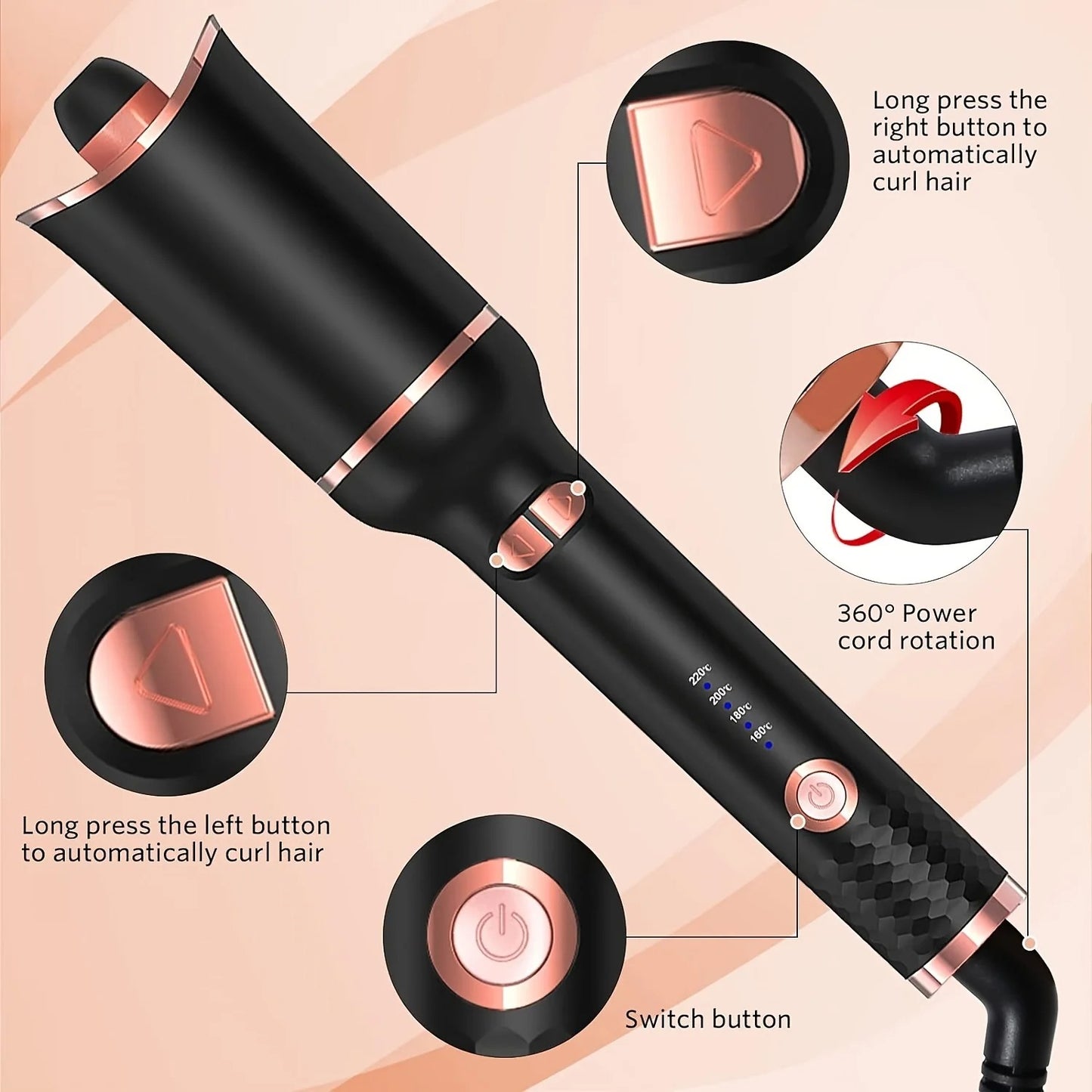 Professional Hair Styler for Curly Hair