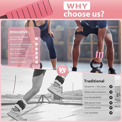 Pilates Wrist and Ankle Weights