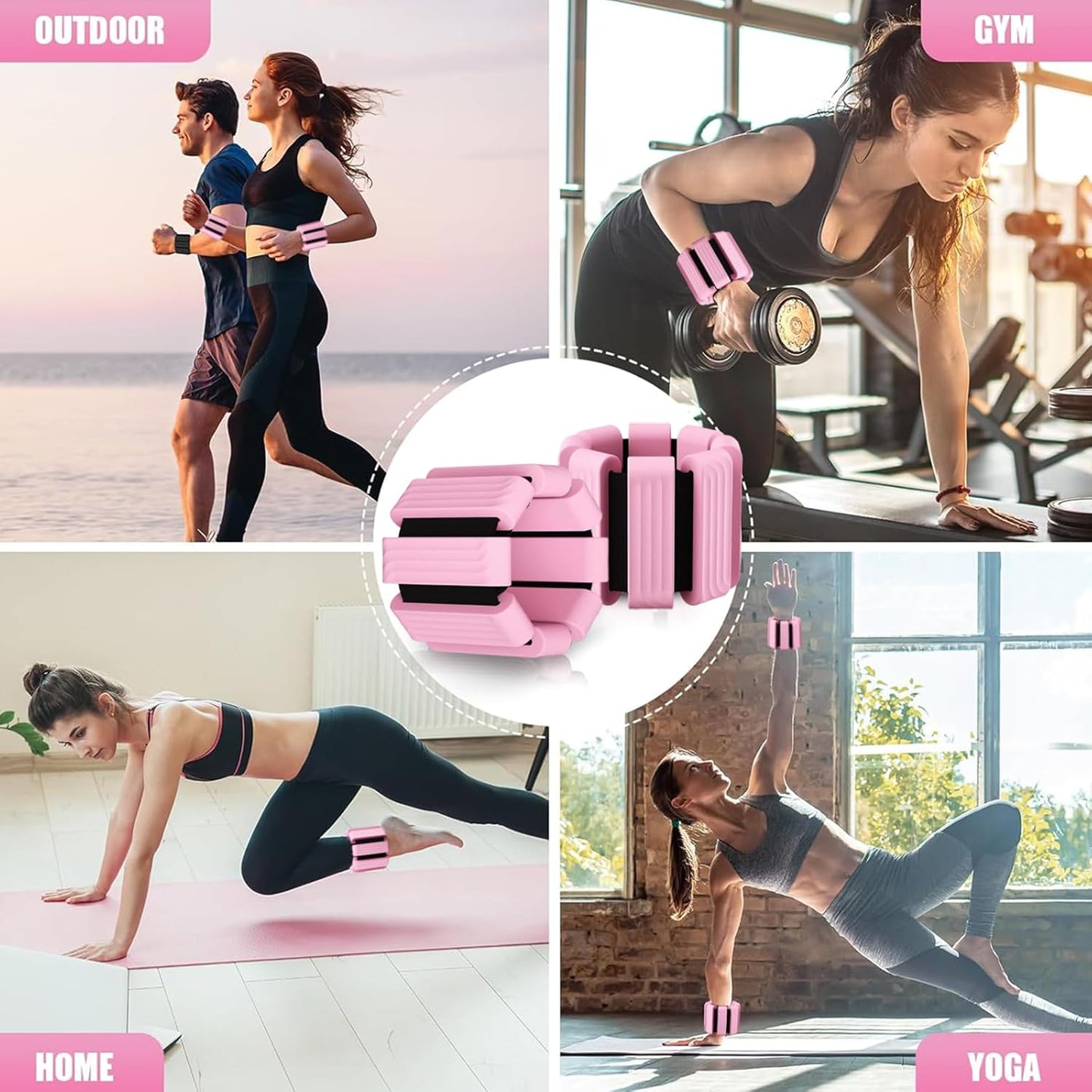 Pilates Wrist and Ankle Weights